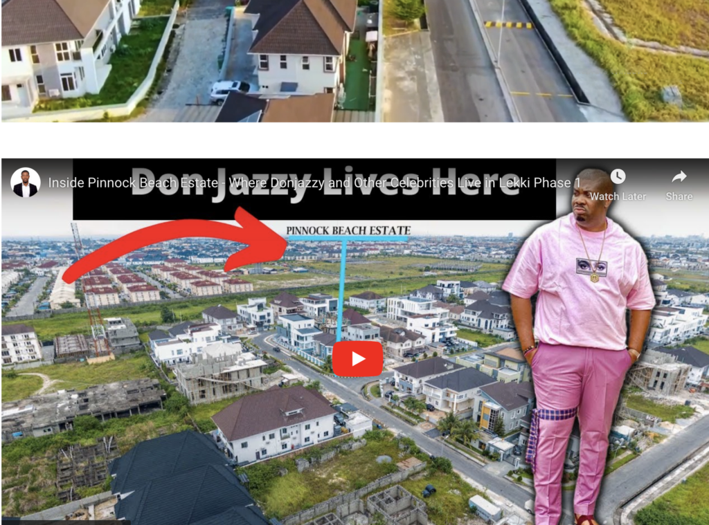 Don Jazzy lives in Pinnock Beach Estate