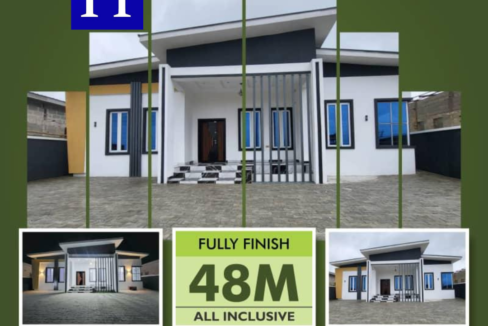 3 Bed Fully Detached Bungalow with BQ 23