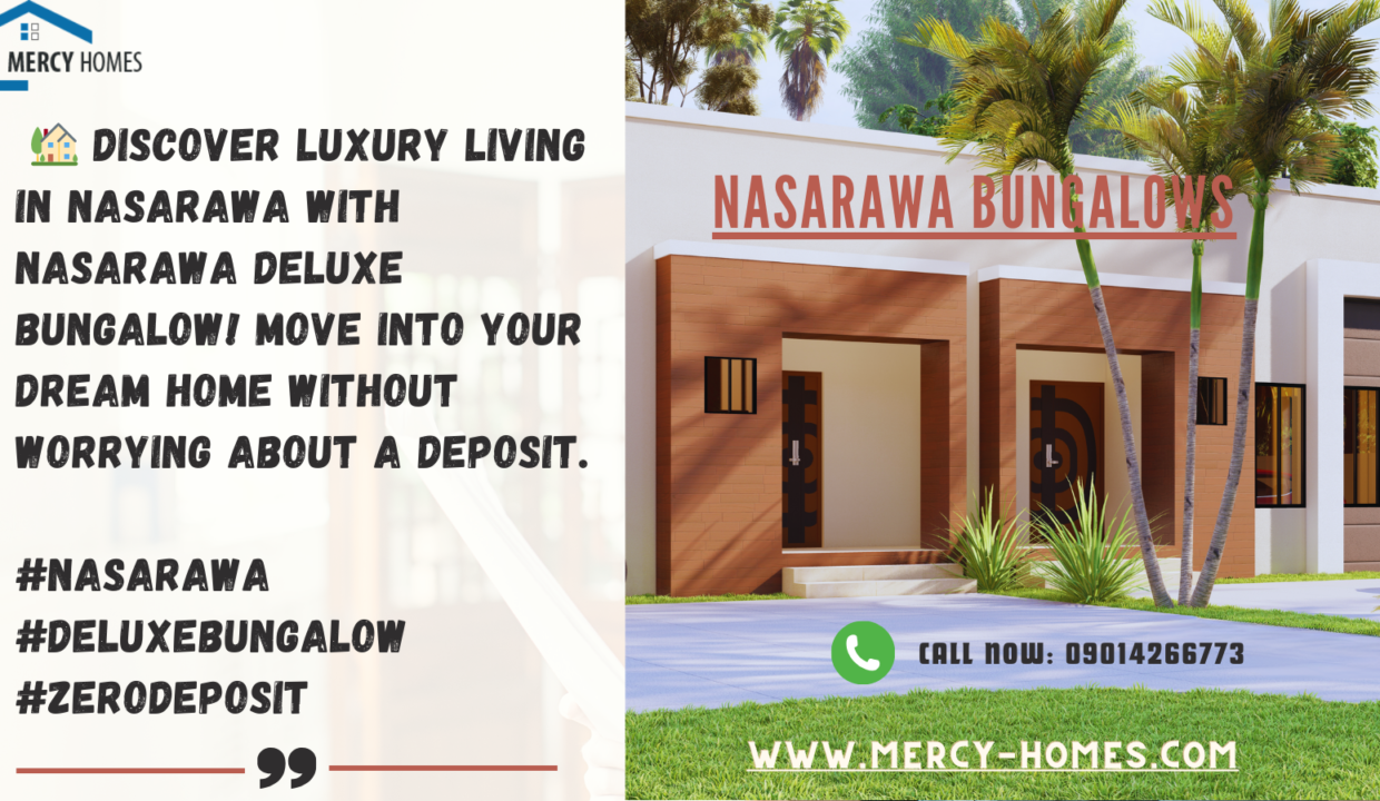 Discover Your Dream Home: 2-Bedroom Semi-Detached and Fully Detached Options at Nasarawa Peninsula Hills 5