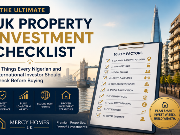 UK Property Investment Checklist | 10 Things to Check Before Buying 2