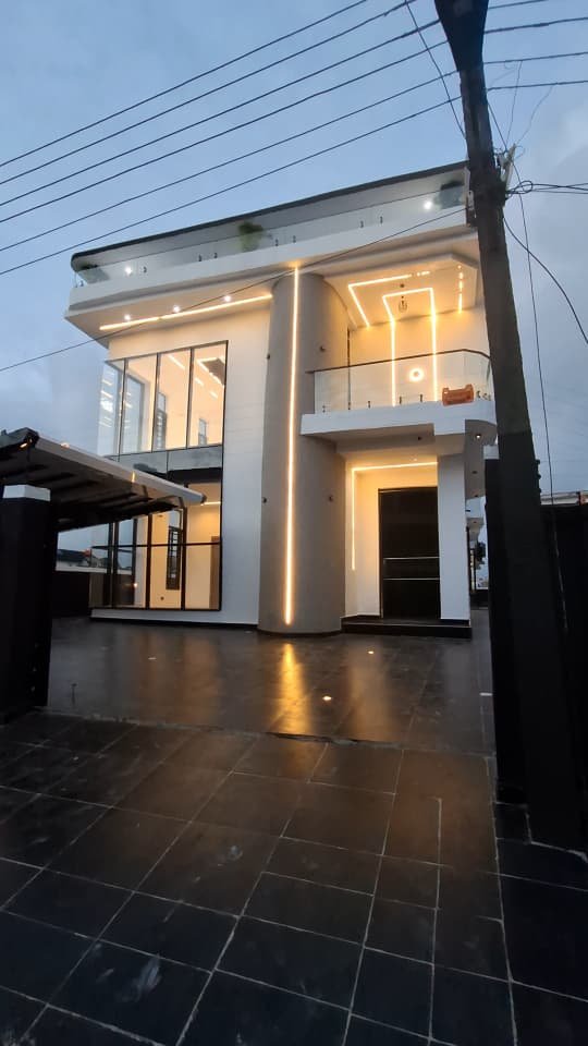 02-exterior-front-view Diamond Estate | 5 Bedroom Fully Detached Duplex for Sale, Lagos